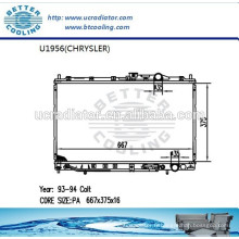 Radiateur Pour CHRYSLER COLT 93-94 Fabricant Vente Chaude